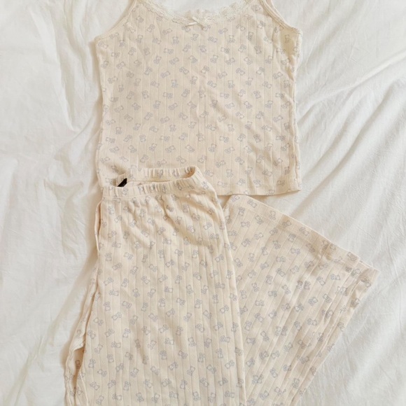 Brandy Melville Other - Brandy Melville Pajama Set with Bear Pattern